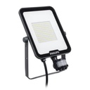 Proiector LED Simetric Philips Ledinaire BVP164 LED60/840, cu sensor de miscare, 50W, 6000 lm, lumina neutra 4000K, IP65, IK07