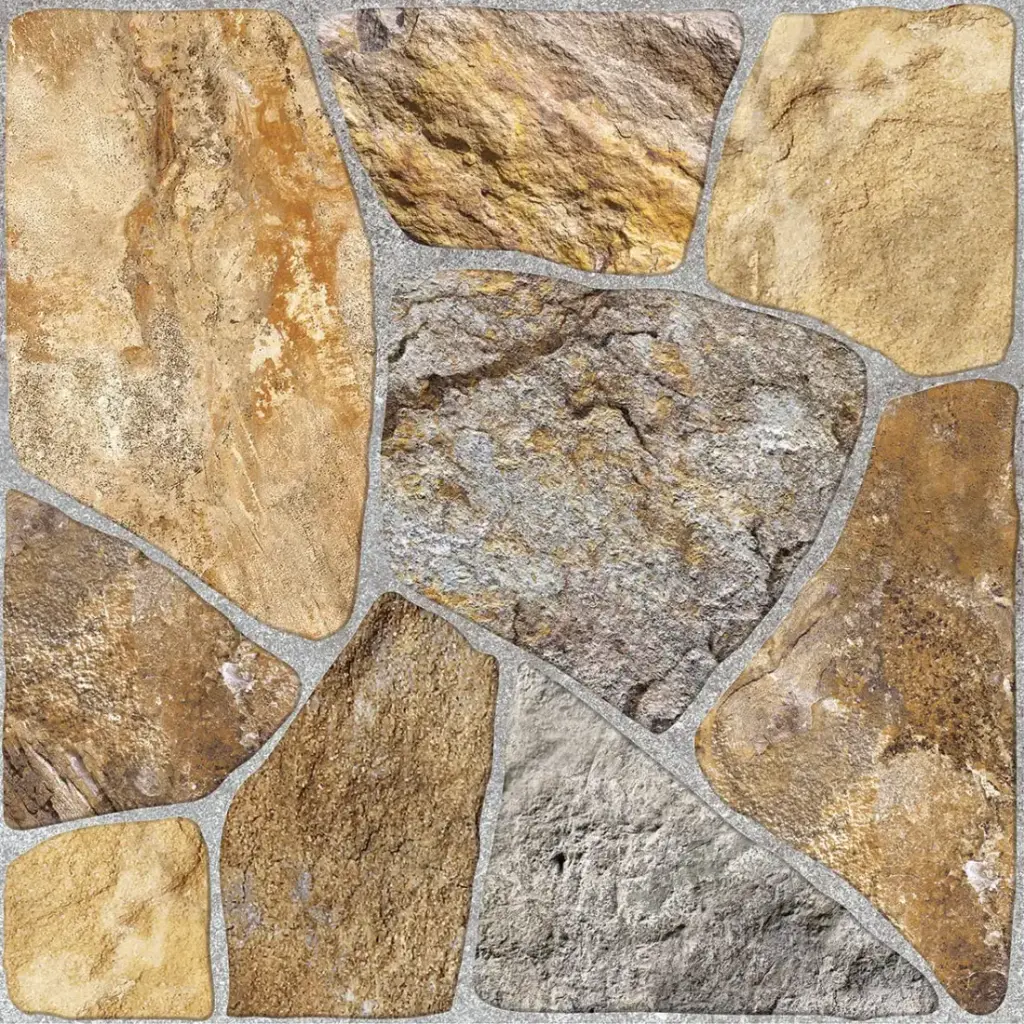 Gresie interior/exterior porțelanată TERRA multicolor, 45x45 cm, 1.42 mp