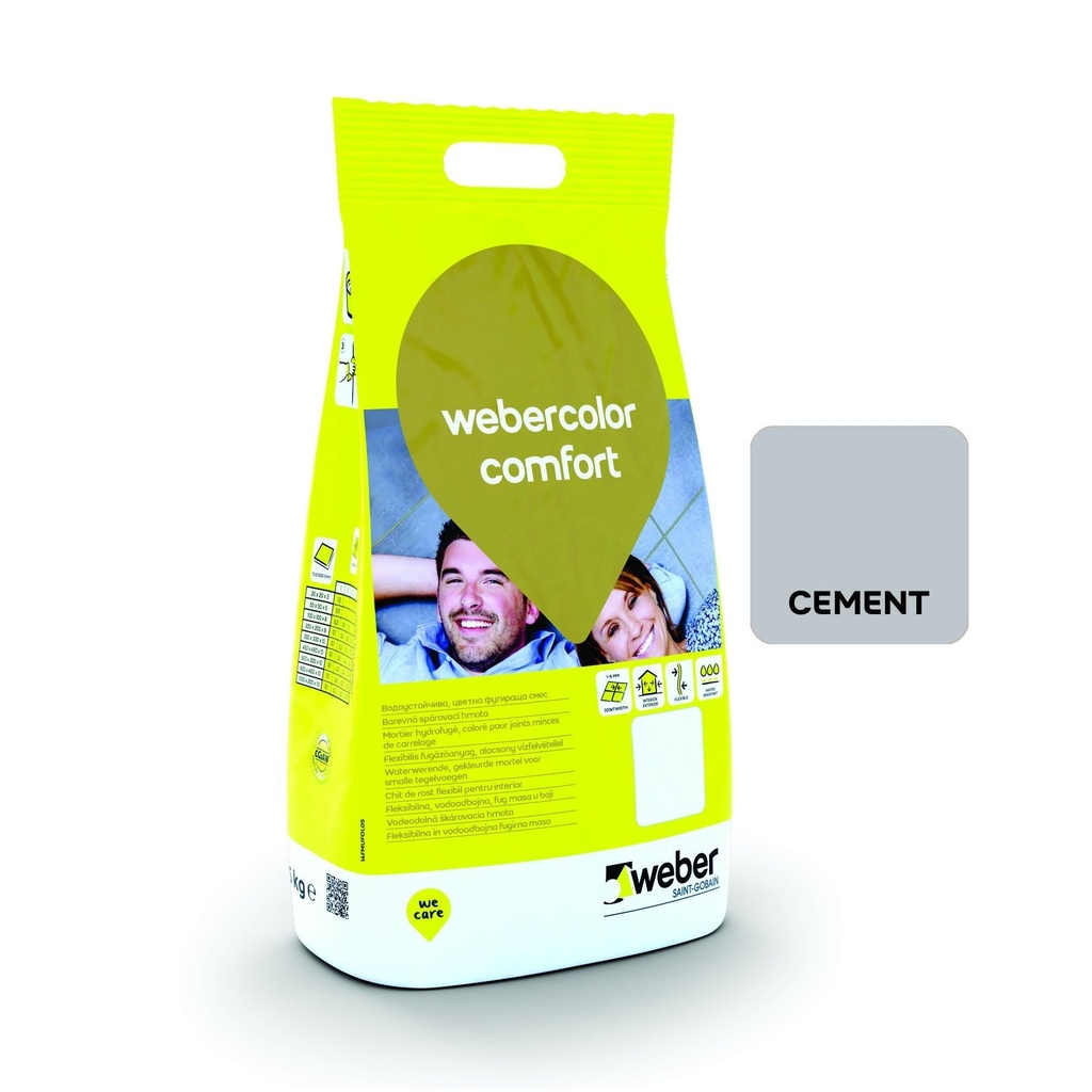 Weber color comfort, CEMENT 5 kg