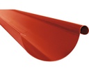 [P005168] Jgheab metalic, RAL3011 roșu, D.125 mm, 3 ml