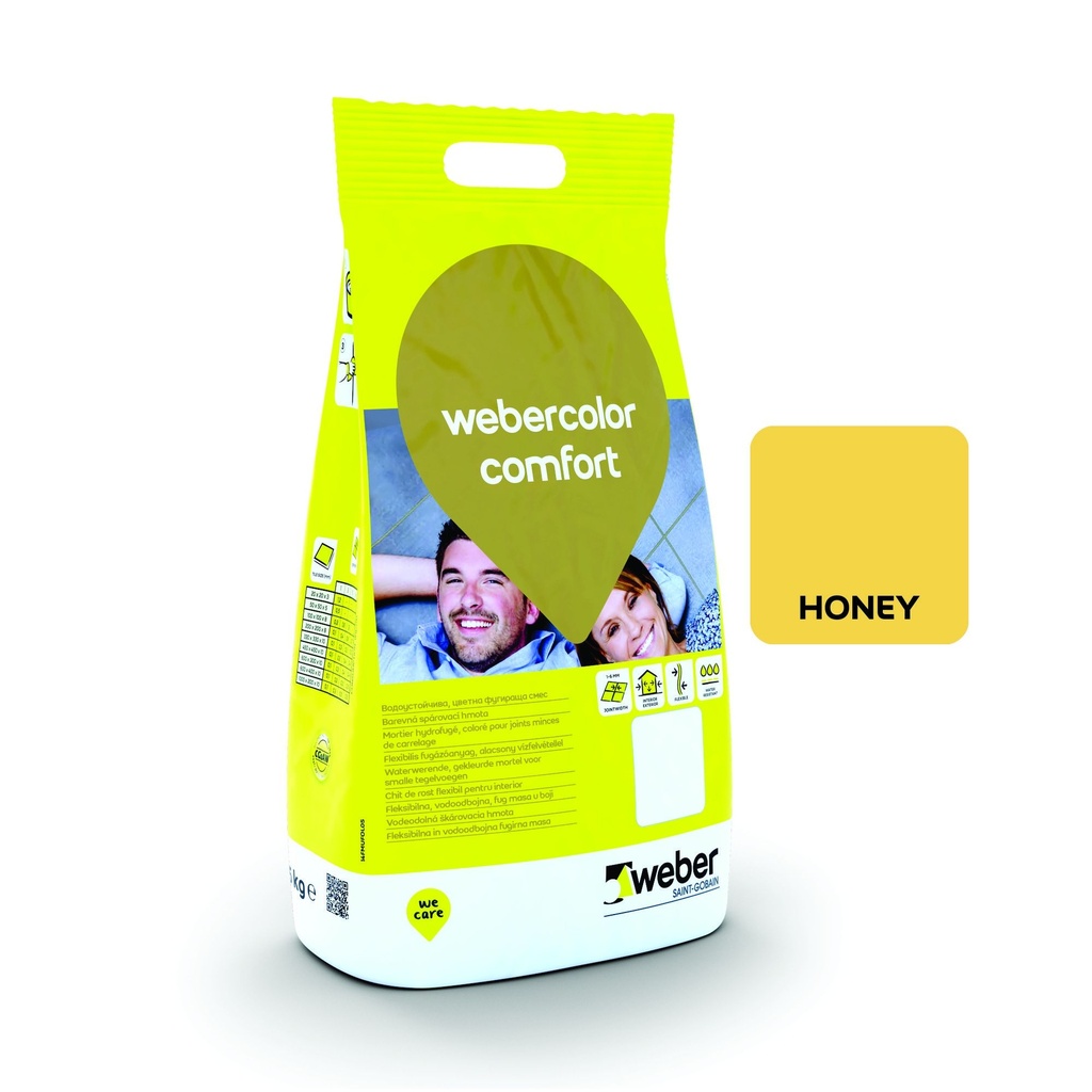 Weber color honey 2 kg/punga (06)