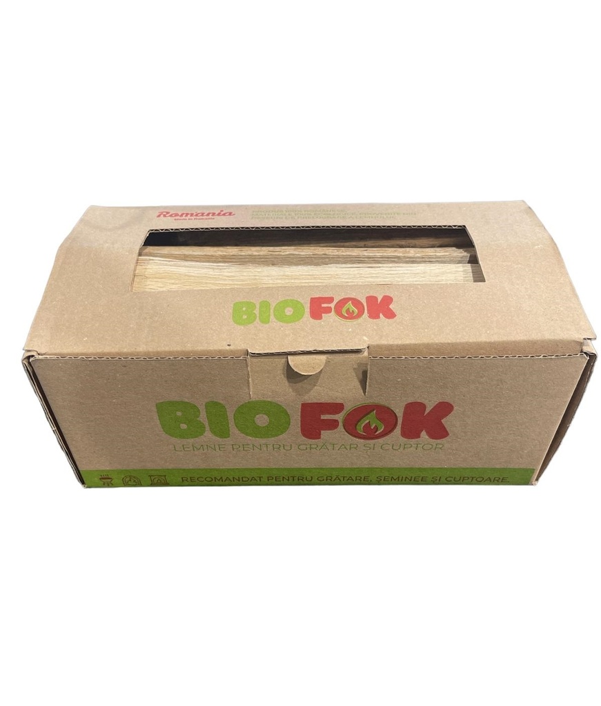 Lemn de foc, ambala cutie gratar, 2 kg aprox