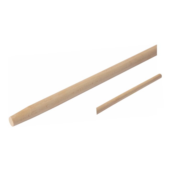 Coadă standard din lemn pentru mătură, 1200 mm