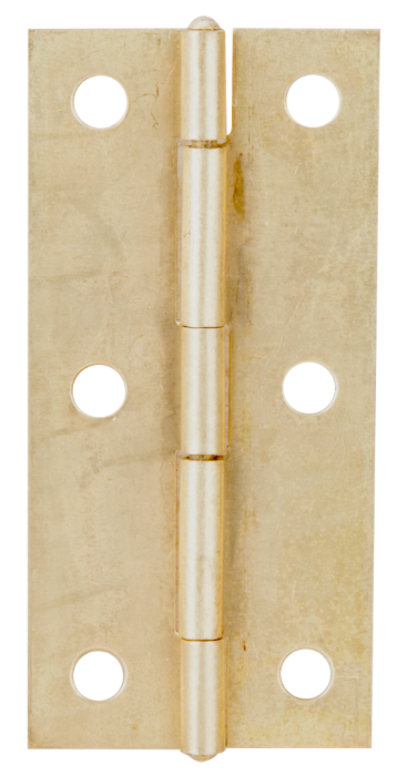 Balama fixă din oțel zincat galben D. 73x35 mm