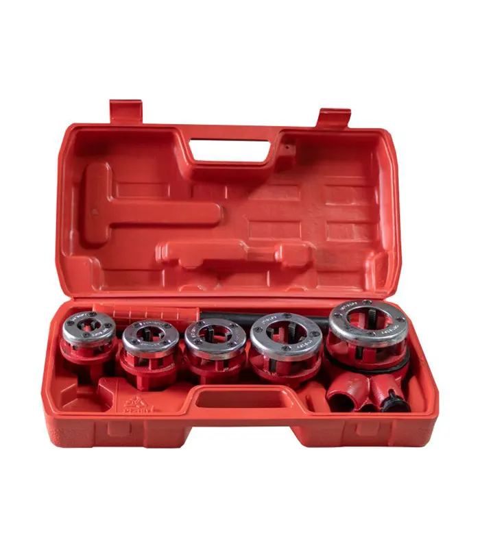 Trusă 5 filiere pentru ţevi, 3/8″ – 5/4″
