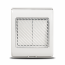 Întrerupător/comutator dublu Total Green montaj aplicat IP55