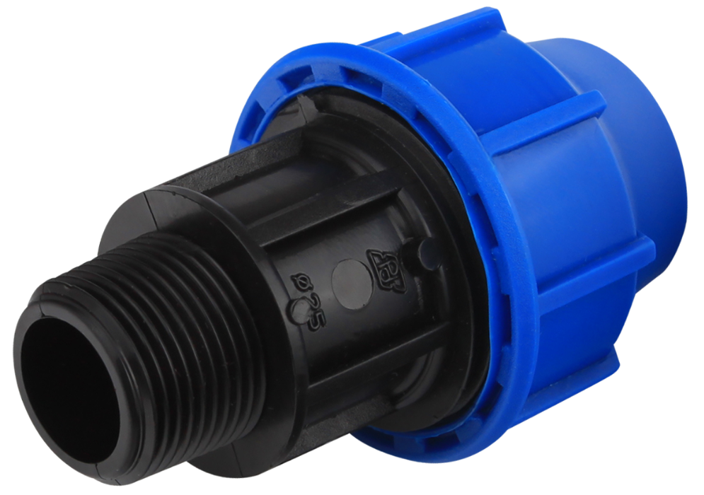 Racord/mufa compresiune, D. 32x1" fe