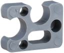 Distantier din plastic pentru plasa sudata DxH: 8x20 - 8x30 mm 50 buc/punga