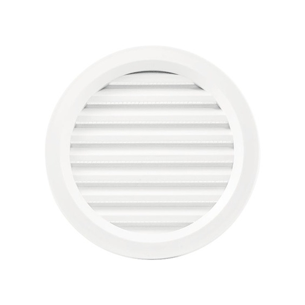 [P007861] Ramă aerisire din plastic alb, Ø 70 mm