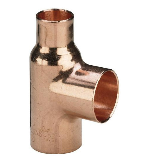 Teu cupru redus 22*15*22mm
