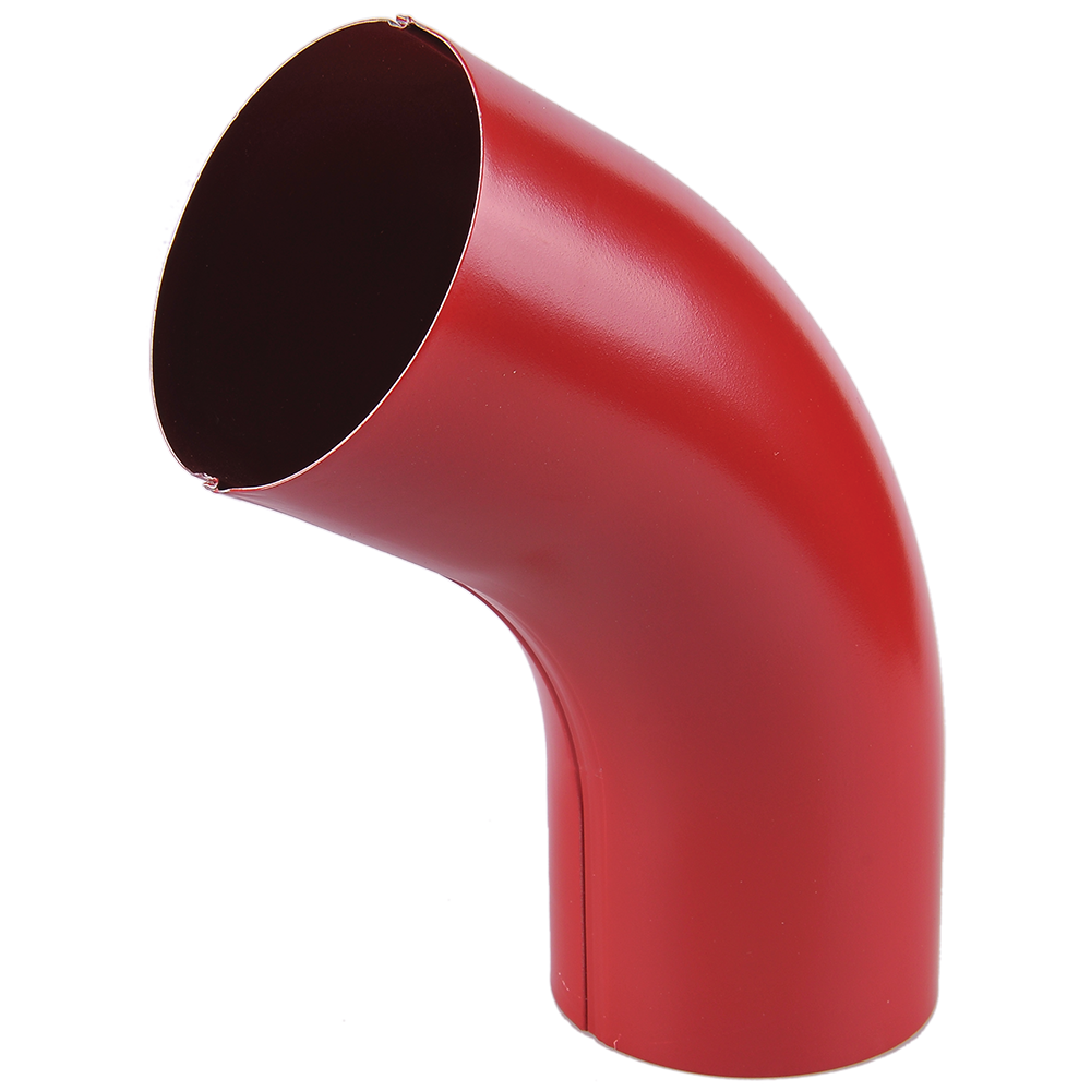 Cot burlan RAL3011 roșu, D. 90 mm, 60°