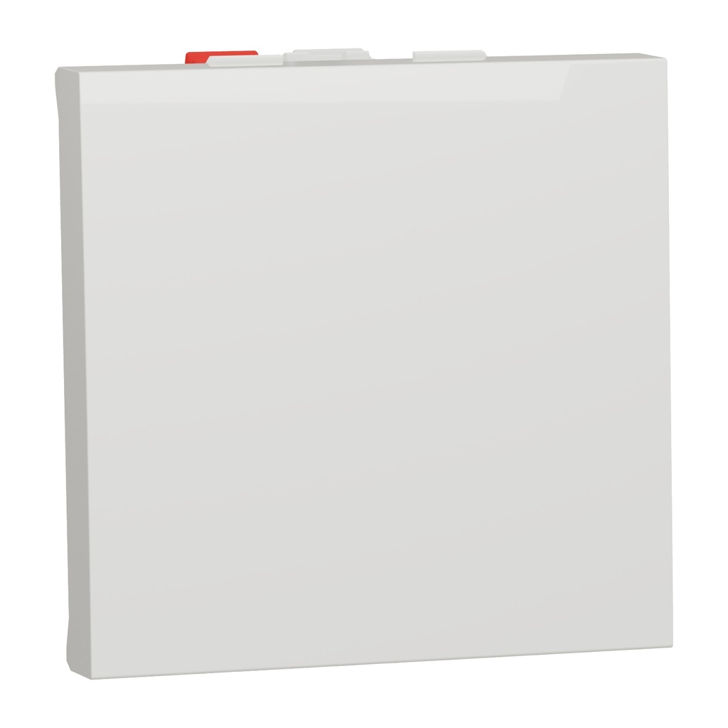 Întrerupător cap-scară Schneider NU320318 Unica 10A alb, 2 module