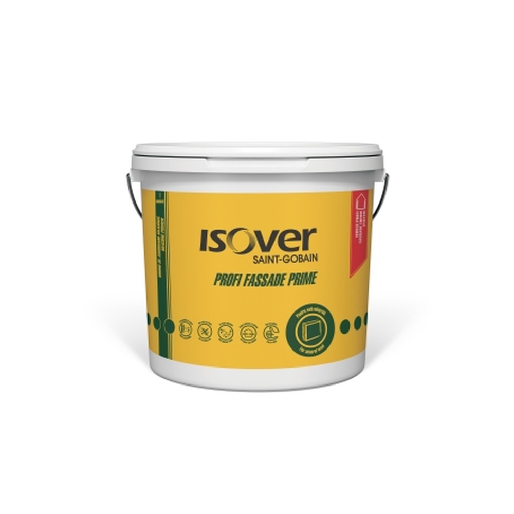 Isover profi fassade Prime, grund amorsaj pe baza de dispersii siliconice cu adaos de aditivi speciali 25 kg/buc
