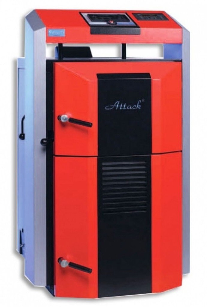 Cazane OTEL pe lemne cu gazeificare ATTACK DP45 PROFI