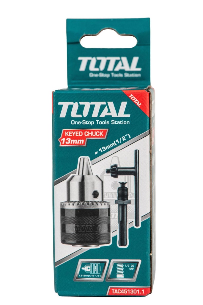 Set mandrină cu adaptor. Ø 13 mm