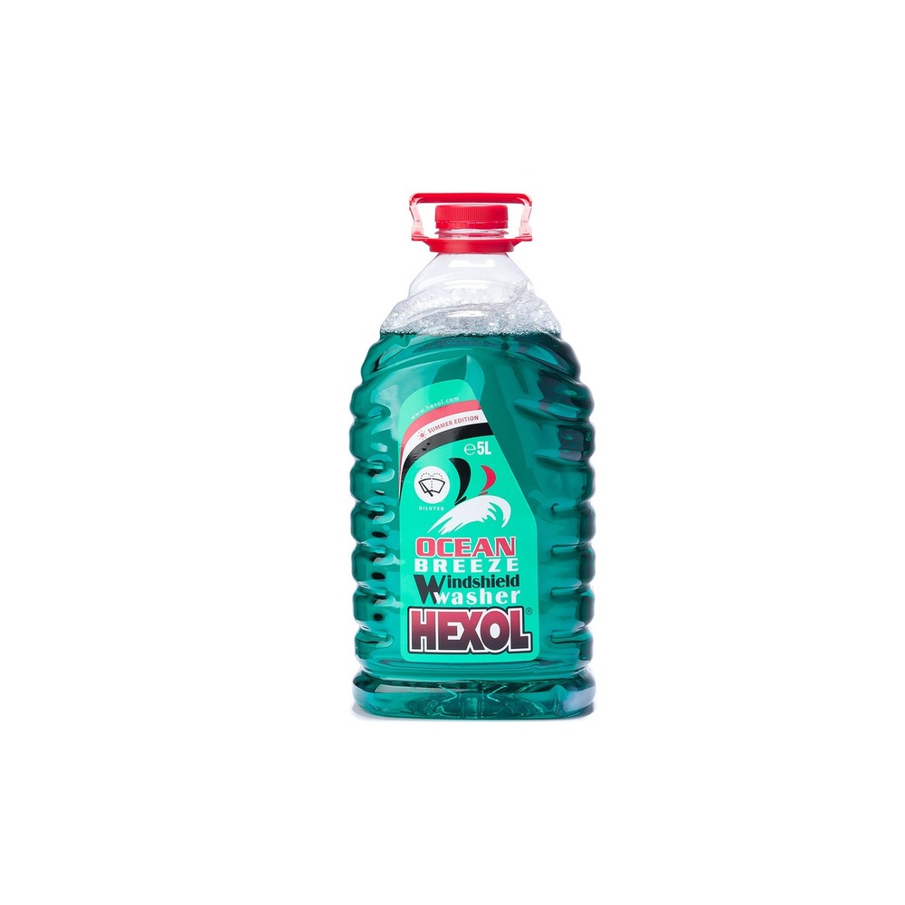 [P005555] Lichid vară Hexol Ocean Breeze pentru spălat parbrizul 5 l