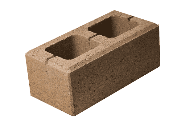 Boltar ROBUSTO, element gard maro, 40x20x16 cm