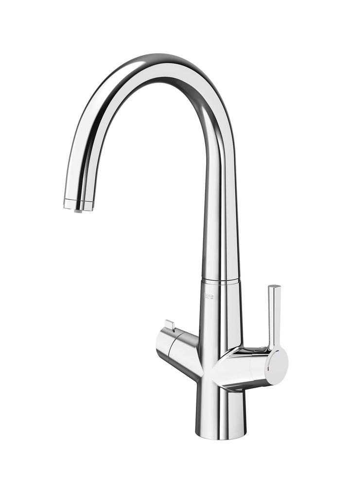 Baterie bucătărie Cold Start filtru dublu Syra-F și pipă pivotantă