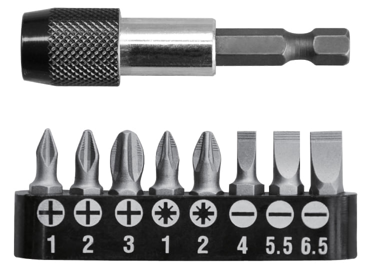 Set 8 biți TOTAL cu pelungitor
