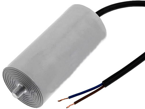 Condensator pornire motor, 150 UF, 250V, cu fir