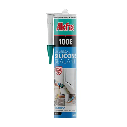 Silicon universal Akfix 100 E, 280 ml, transparent