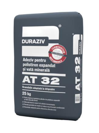 DURAZIV AT 32 Adeziv pentru polistiren expandat și vată minerală