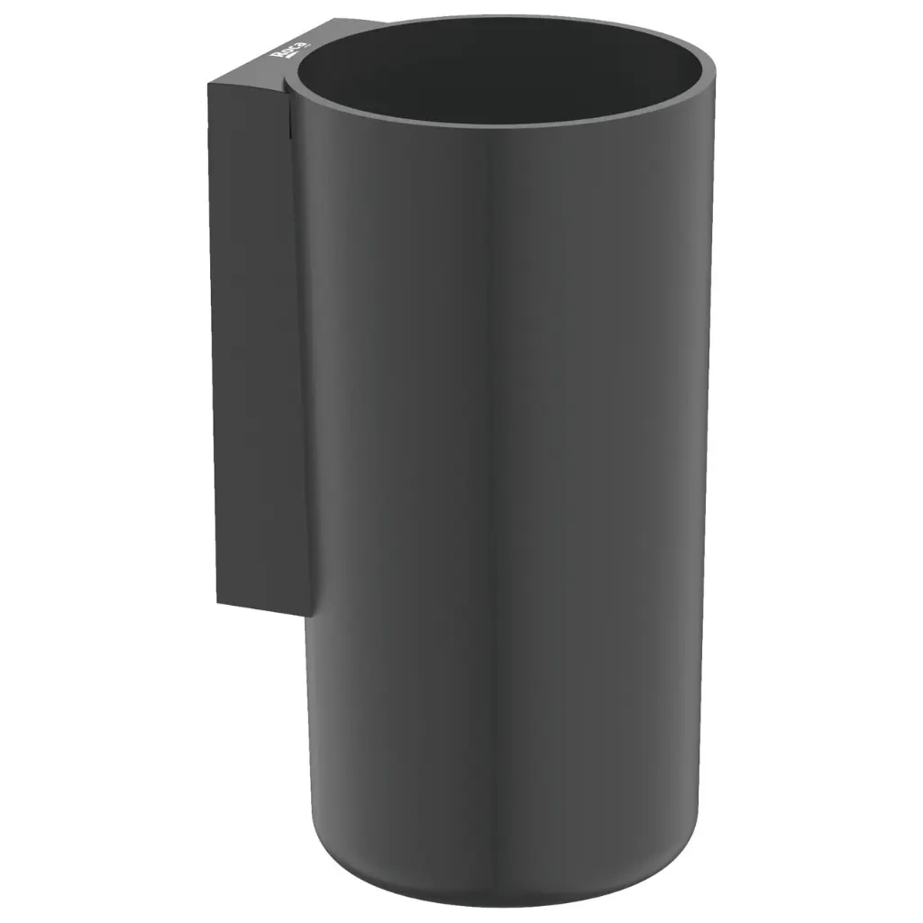 Suport periuțe de dinți suspendat, Sonata, matt black