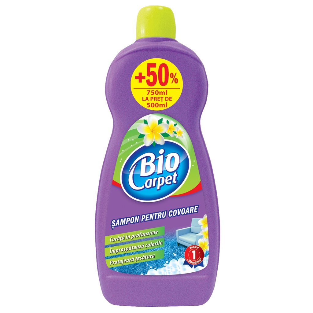 Șampon BIOCARPET pentru Covoare, 750 ml