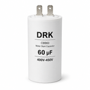Condensator pornire motor 60 µF 400V-450V, cu pin