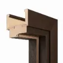 Set toc PVC ТM usi extensibil unghi 45° D.40x800 mm (Stejar Bordeaux)