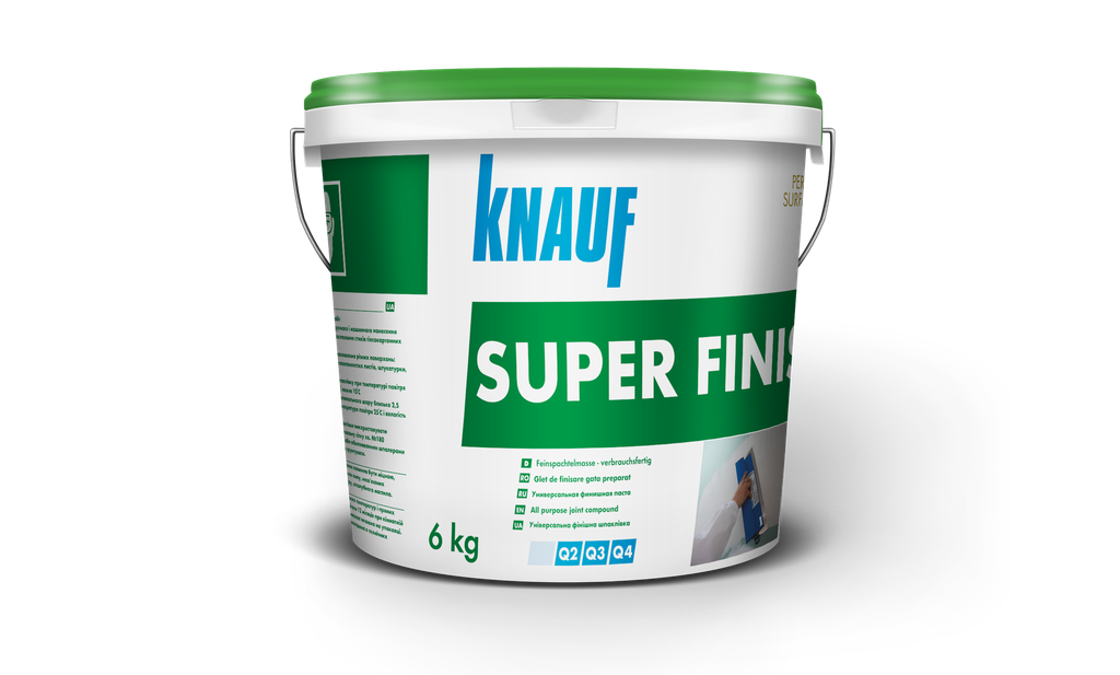 Glet gata preparat Knauf SUPER FINISH, 6 kg