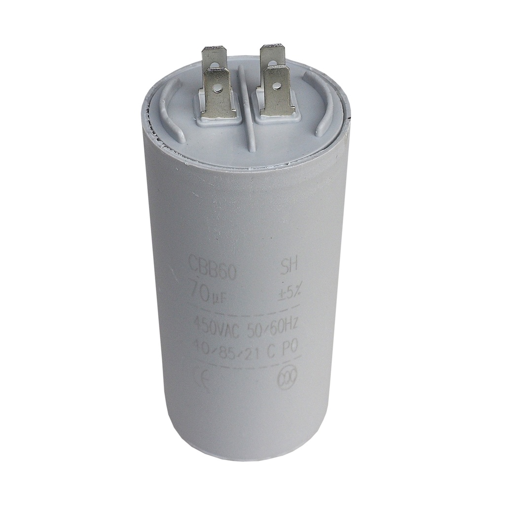 Condensator pornire motor electric 30 µF, 400V-450V cu pini