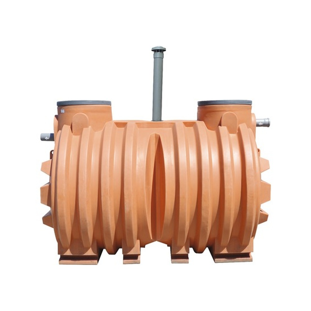 Fosă septică bicamerală 8-10 persoane VALROM, 5000 l