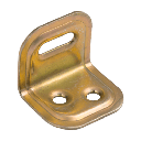 Colțare FKS cu găuri în formă ovale FKS 1 pentru mobilă 25x25x29 mm