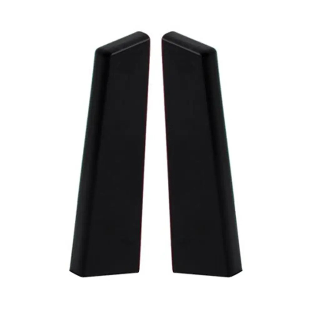 Capăt PVC plintă stânga+dreapta, NG 80 negru, 2 buc/set