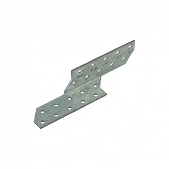 Ancoră pană-căprior fixare dreapta din oțel zincat, 32x32x170x2 mm