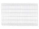 Panou gard bordurat plastifiat (RAL7016) gri antracit, 4.2x1530x2010 mm