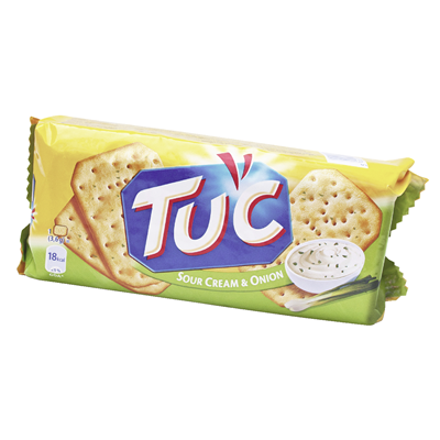 TUC biscuiți sărăti cu smântană și ceapă, 100 gr