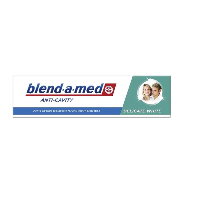 Pasta de dinti BLEND-A-MED Anti-Cavity Delicate White, 75 ml