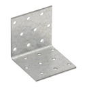 [P005116] Colțar/vinclu din oțel zincat perforat, 60X60X60X2 mm