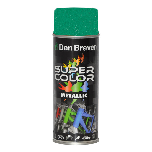 Spray vopsea Bostik Color Universal, Verde metalic interior/exterior, 400 ml
