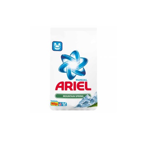 Detergent manual de rufe ARIEL Mountain Spring pudră, 900 gr