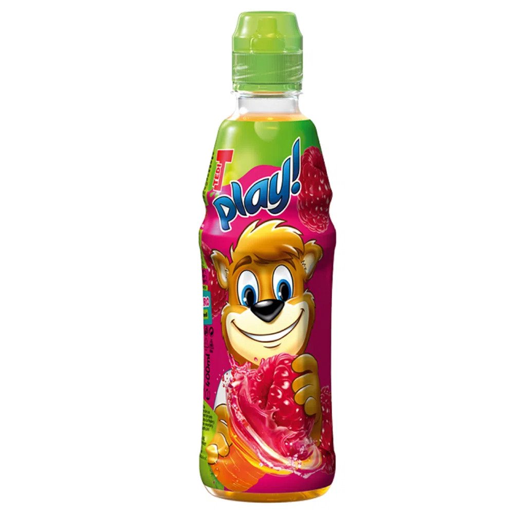 Tedi Play zmeura 400 ml SGR