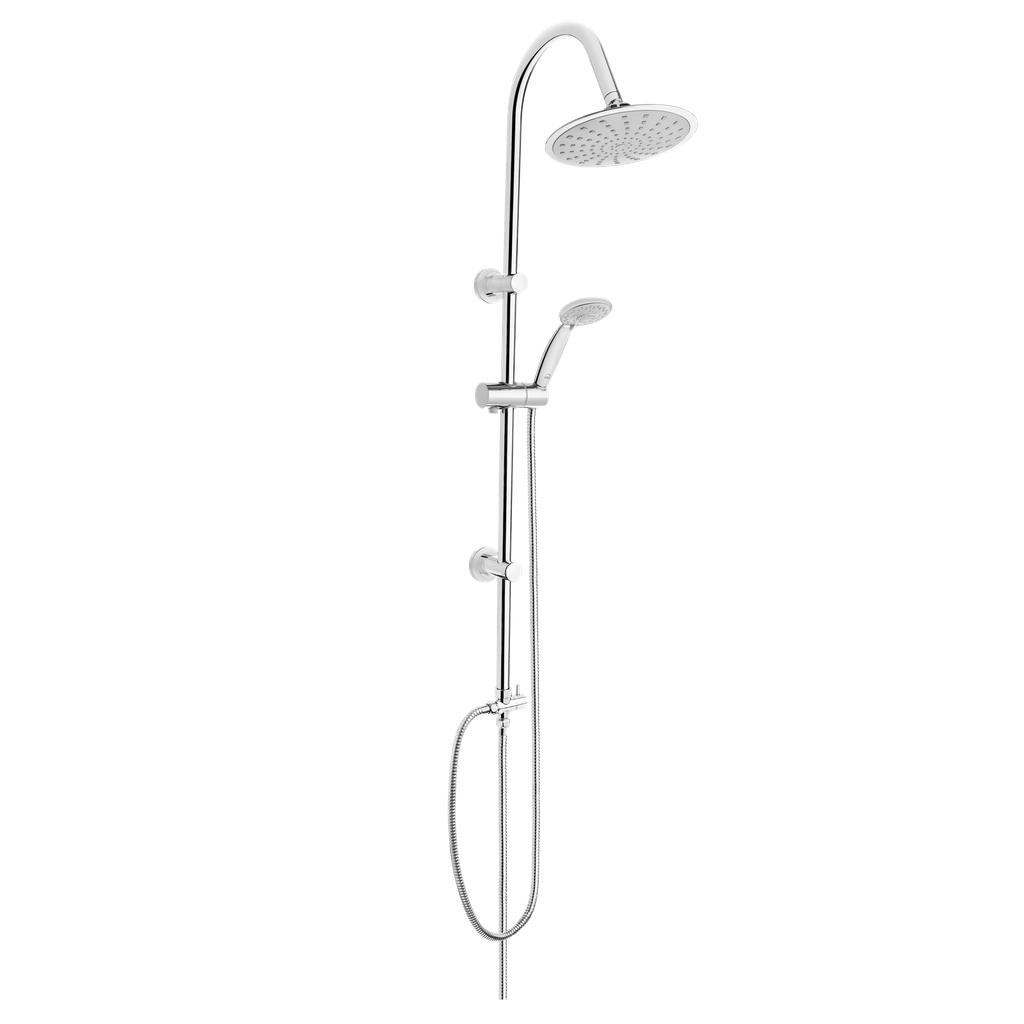 Sistem de duș EGINA cu bară duș cu suport culisant, crom