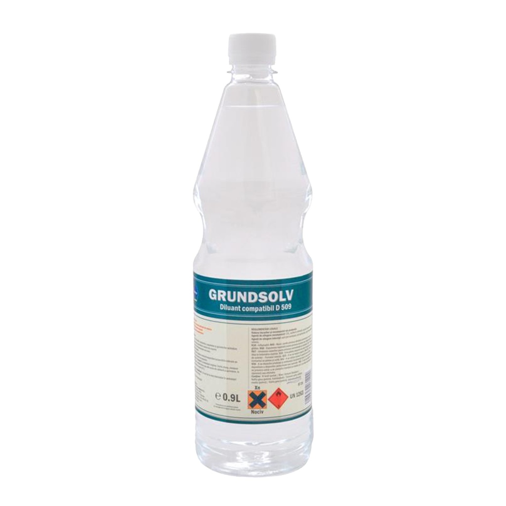 Diluant D509 Grundsolv pentru vopsea/lac alchidic, 0.75 l