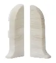Capăt din PVC stânga+dreapta pentru plintă parchet universal NG/SG 56 Arțar Patina, 2 buc/set