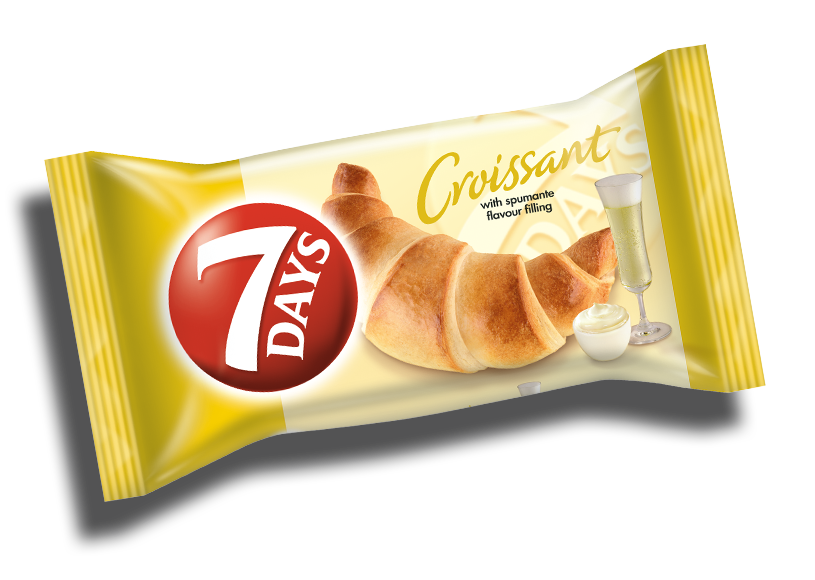 Croissant 7 DAYS sampanie, 60 gr