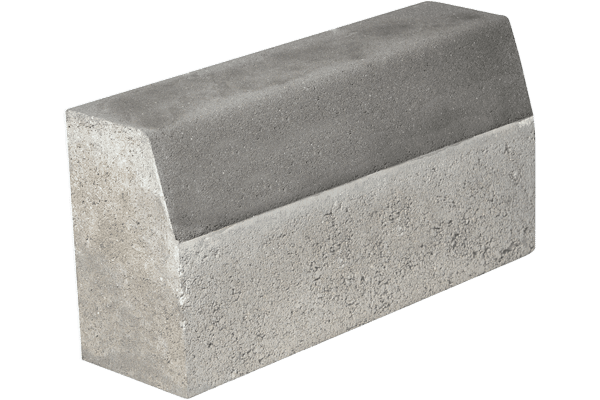 BORDURA Petra 50x15x25, gri, tesita, F15