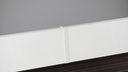 Imbinare pentru plintă MDF, 60 mm, alb, 5 buc/set