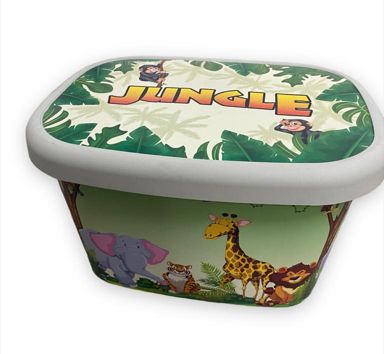 Cutie Depo cu capac, Jungle, 25 l